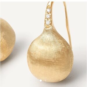 Marco Bicego 18k gold teardrop earrings